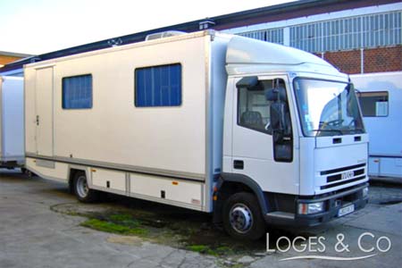 Camion Loge mobile Loges and Co Paris