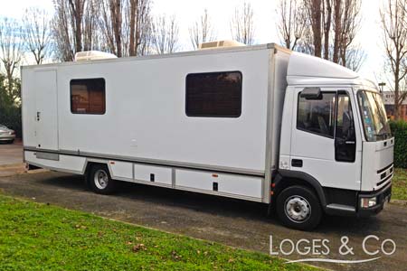 Loges and Co Paris camion Loge mobile