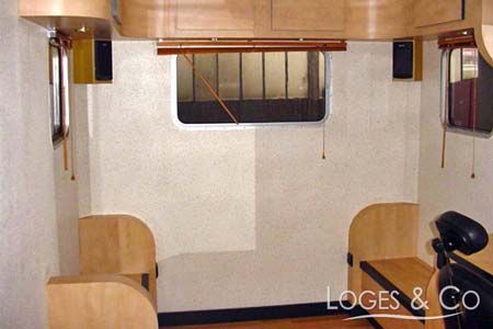 Loge Maquillage 2 postes Camion