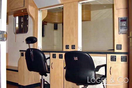 Loge Maquillage 2 postes Camion