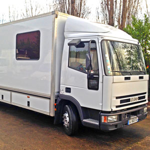 Loge et double loge mobiles comédien Loges and Co Paris