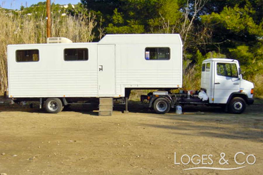 Loge Régie Prod Camion Semi